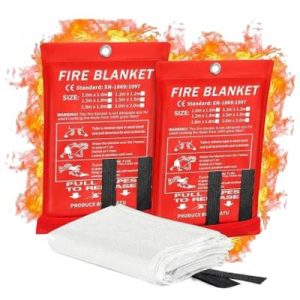 Lancryen 2025 Emergency Fire Blanket, Fire Extinguisher Blanket